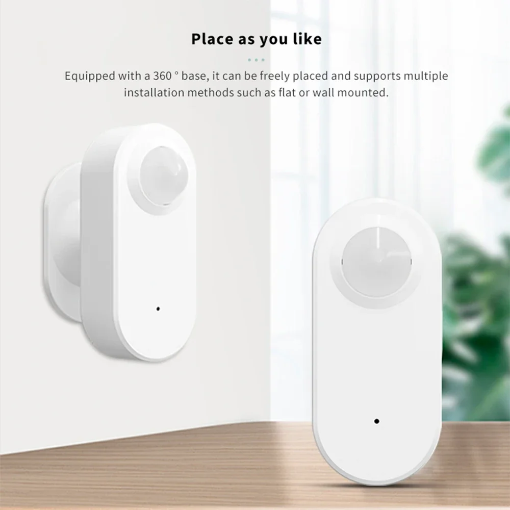 Human Presence Motion Sensor - Tuya WiFi PIR, Wireless, Smart Life APP, for Security &amp; Smart Home