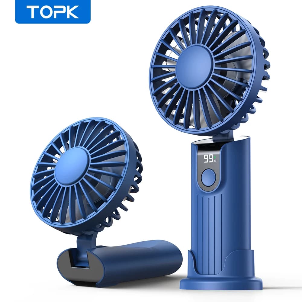 TOPK AeroFold – Przenośny Mini Wentylator 3w1
